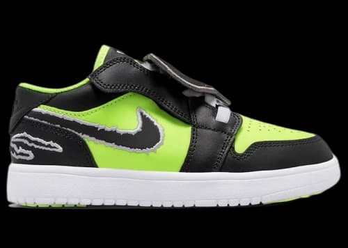 Jordan 1 Low Alt SE Black Cat Volt (PS)