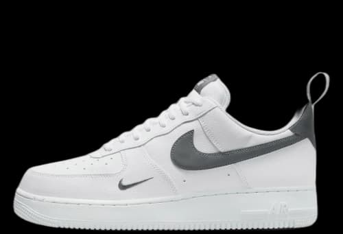 Nike Air Force 1 Low '07 LV8 White Metallic Dark Grey