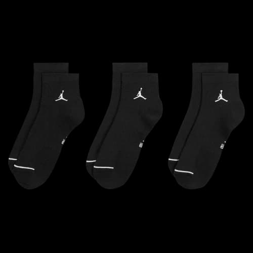 Air Jordan Everyday Ankle Socks 'Black White'
