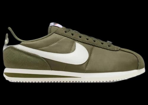 Nike Cortez Textile Medium Olive Sail (Women's)