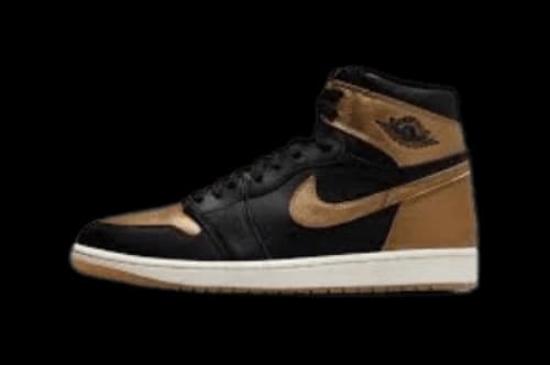 Jordan 1 Retro High OG Black Metallic Gold