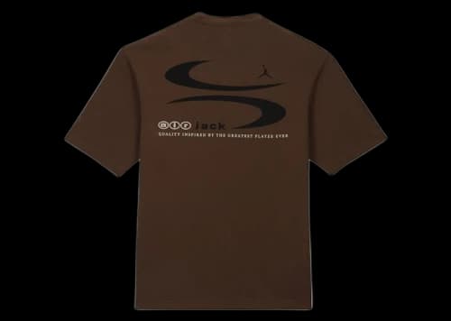 Jordan x Travis Scott T-shirt Brown