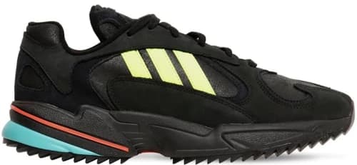 adidas Yung-1 Trail Core Black Solar Yellow