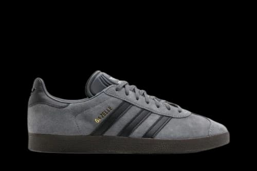 adidas Gazelle Grey Black Gum