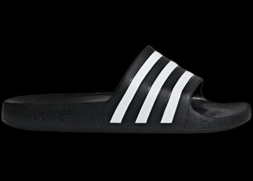adidas Adilette Aqua Slides Core Black Cloud White