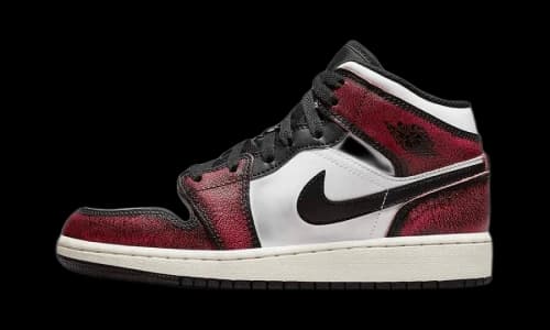 Jordan 1 Mid Wear-Away Chicago (GS)