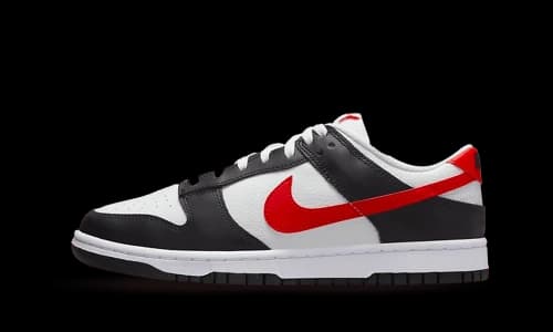Nike Dunk Low Retro Red Swoosh Panda