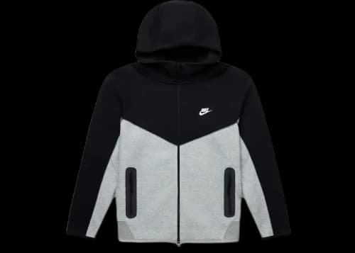 Nike Sportswear Tech Fleece Windrunner Full-Zip Hoodie Dark Grey Heather/Black/White