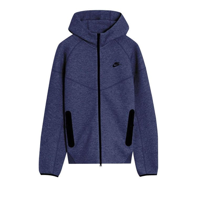 Nike Sportswear Tech Fleece Windrunner Full-Zip Hoodie Obsidian Heather/Black
