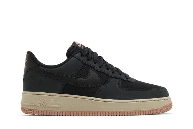 Nike Air Force 1 Low '07 LX Black Red Stardust