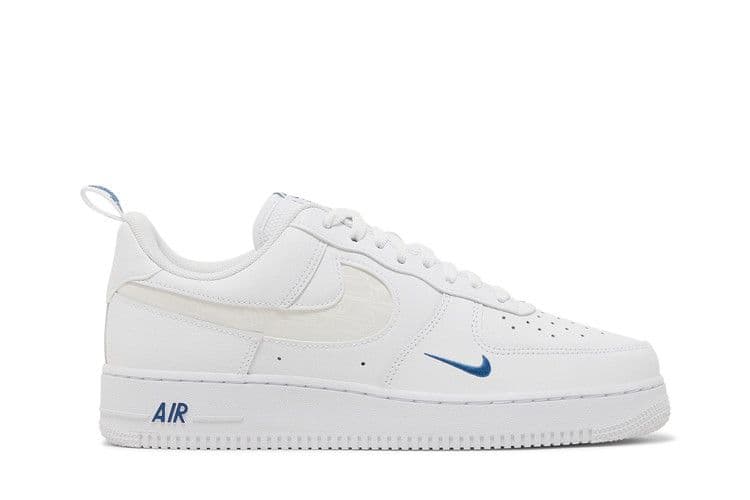 Nike Air Force 1 Low Reflective Swoosh White Blue