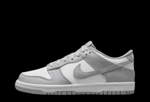 Nike Dunk Low White Light Smoke Grey (GS)