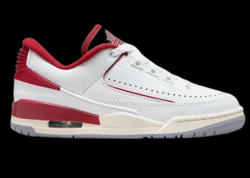 Jordan 2/3 White Varsity Red (GS)