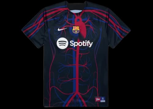 Patta x Barcelona FC Culers del Món Pre-Match Jersey Black/White