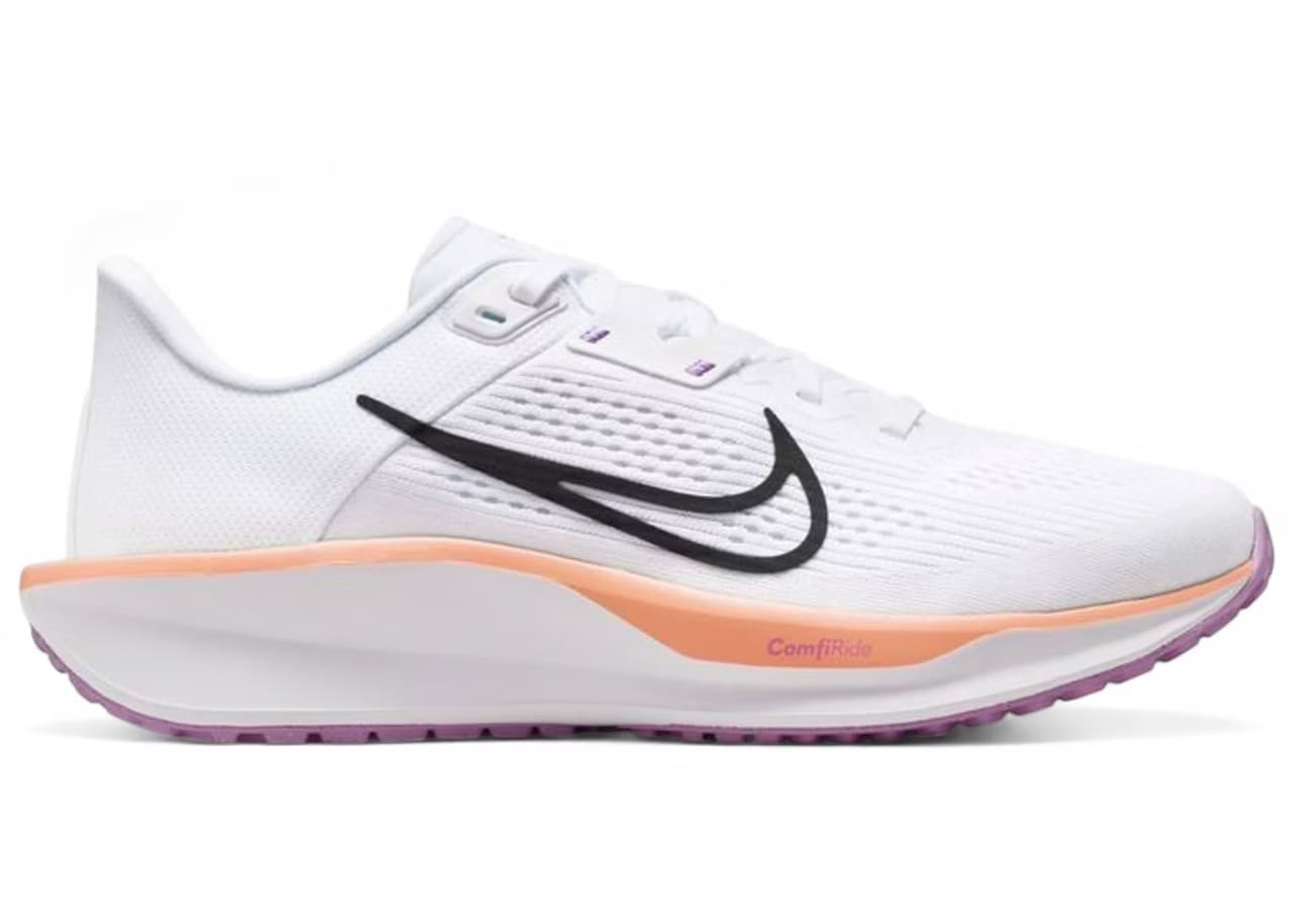 Nike Quest 6 White Bright Violet Light Magenta Black