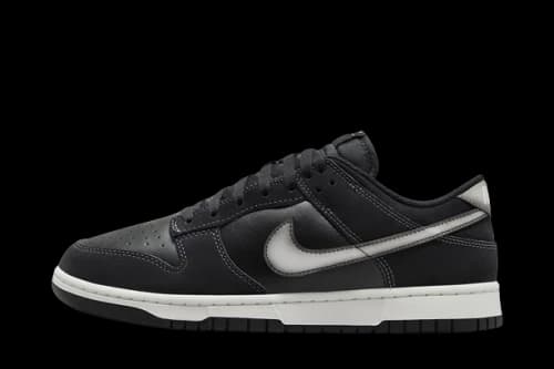 Nike Dunk Low Airbrush Swoosh Black