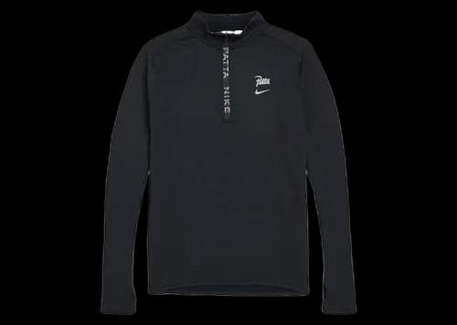Nike x Patta Running Team 1/2-Zip Top Black