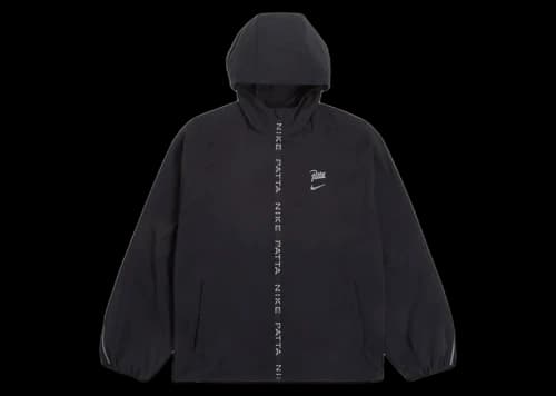 Nike x Patta Running Team Full-Zip Jacket Black
