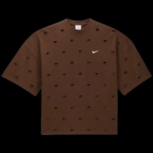 Jacquemus x Nike Le Swoosh T-shirt Brown