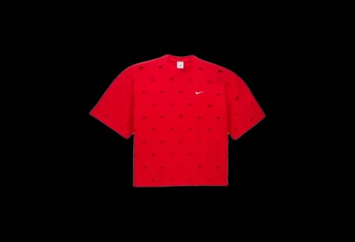 Jacquemus x Nike Le Swoosh T-shirt Dark Red