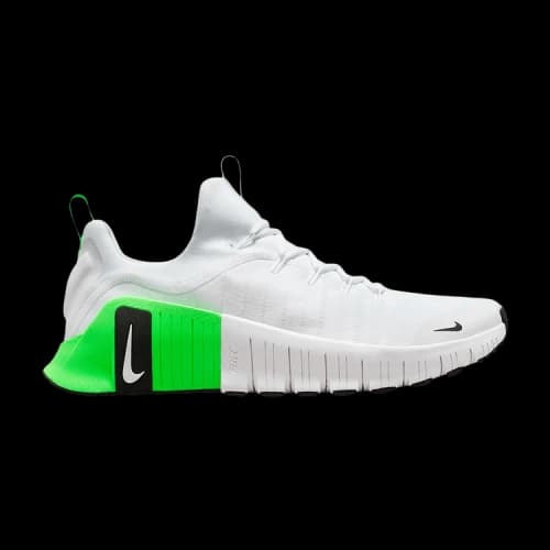 Nike Free Metcon 6 White Green Strike Black