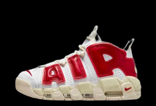 Nike Air More Uptempo White Red Sail (Women's)