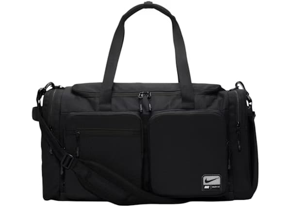 Nike Utility Power 2.0 Duffel Medium 51L Bag Black/Black/White