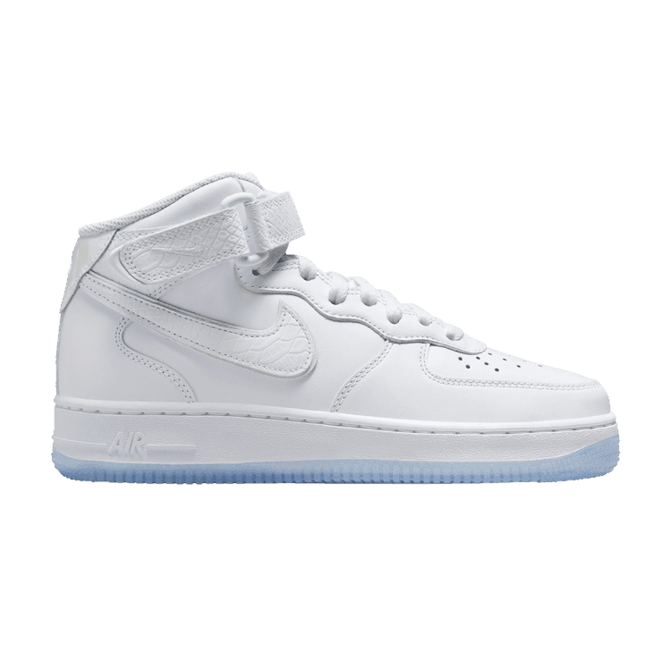 Nike Air Force 1 Mid White Snakeskin Ice (Women's)