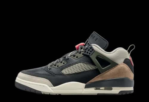 Jordan Spizike Low Anthracite Mango Cargo Khaki
