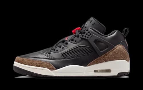 Air Jordan Spizike Low 'Black University Red Palomino'