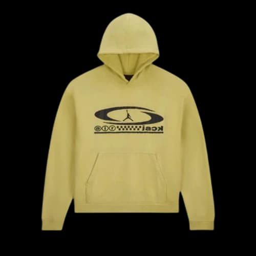 Jordan x Travis Scott Pullover Hoodie Celery