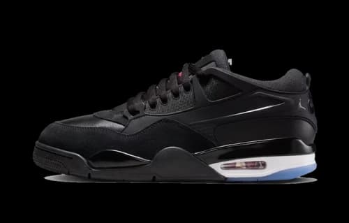 Jordan 4 RM Black White Varsity Red