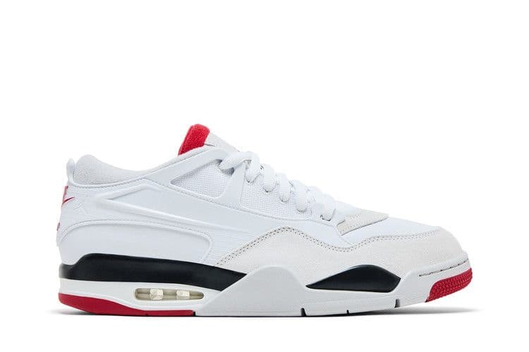 Jordan 4 RM White Fire Red