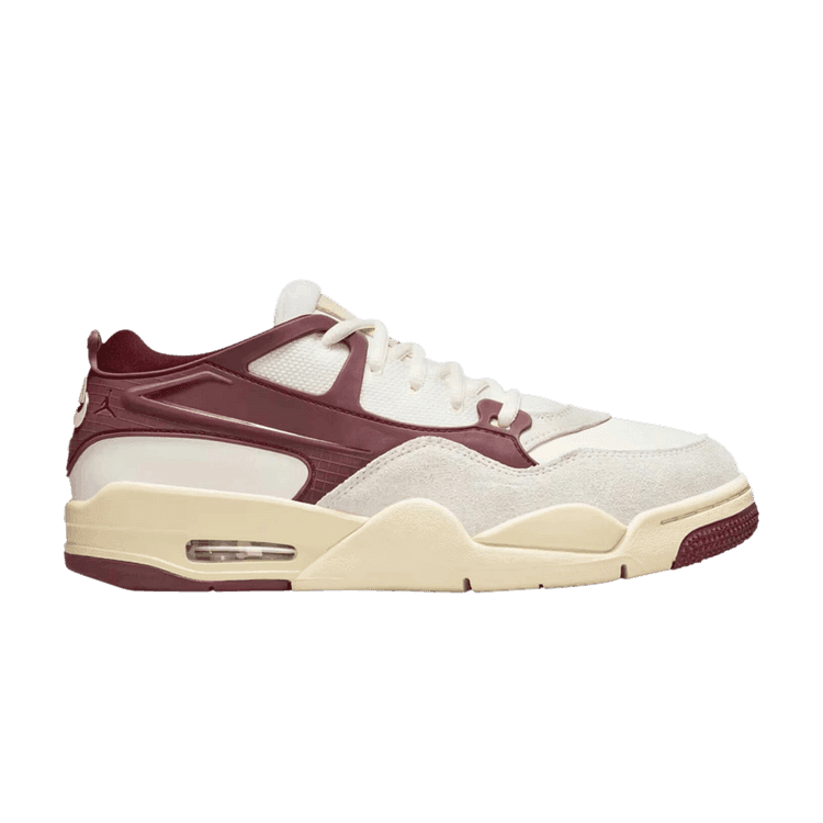 Jordan 4 RM Sail Dark Team Red Coconut Milk (Women's)