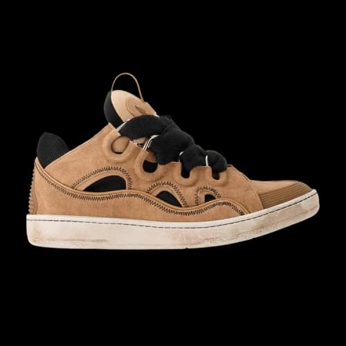 Lanvin Leather Curb Camel Amber