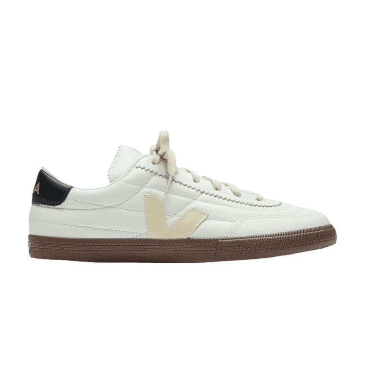 Veja Panenka Leather White Black Bark