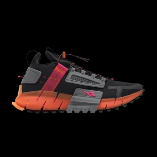 Reebok Zig Kinetica Edge Black Pink Orange