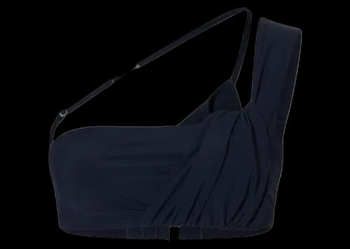 Jacquemus x Nike La Brassière Drapée Sports Bra Dark Obsidian