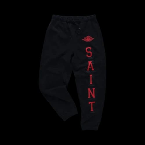 Jordan x Saint Mxxxxxx Fleece Sweatpants Black
