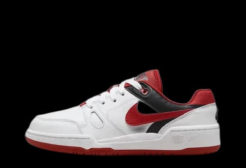 Nike Full Force Low White Black Team Orange Mystic Red (GS)