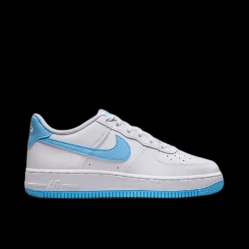 Nike Air Force 1 Low White Aquarius Blue (GS)