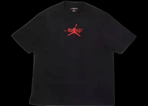 Jordan x Awake NY Solid Tee Black
