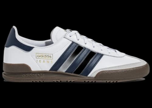 adidas Jeans White Collegiate Navy Gum