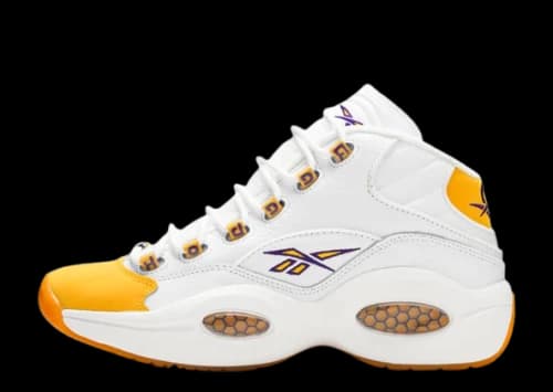 Reebok Question Mid Yellow Toe