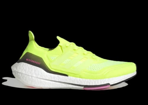adidas Ultra Boost 21 Solar Yellow Pink