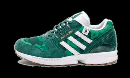 adidas ZX 8000 Bape Undefeated Green