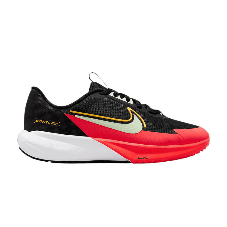 Nike Sonic Fly Black Laser Orange Crimson Volt (GS)