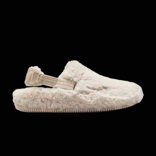 Nike Calm Mule SE Sanddrift Fur (Women's)