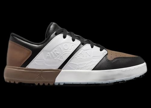 Jordan NU Retro 1 Golf Black Palomino White