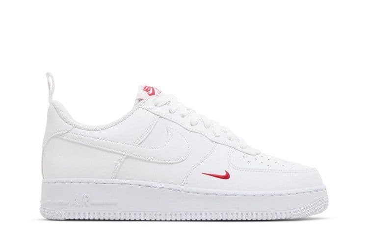 Nike Air Force 1 Low '07 SE White Red Mini Swoosh